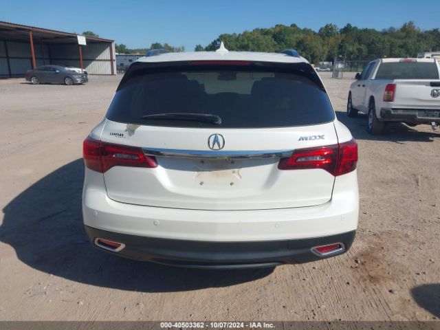 5FRYD3H83FB013126 Acura Mdx Advance Pkg W/entertainment Pkg