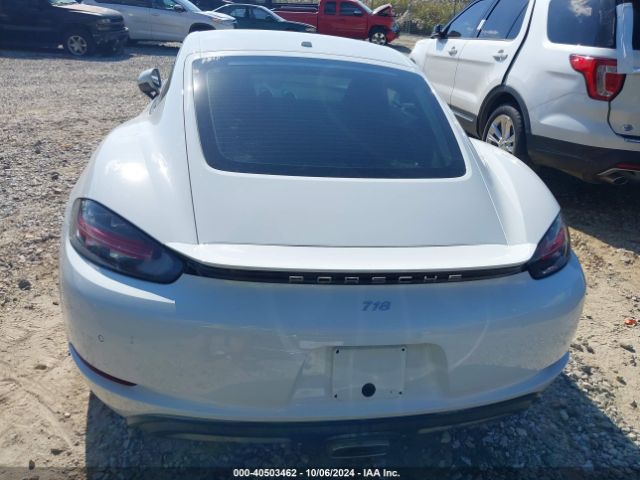 WP0AA2A86JS260135 Porsche 718 Cayman