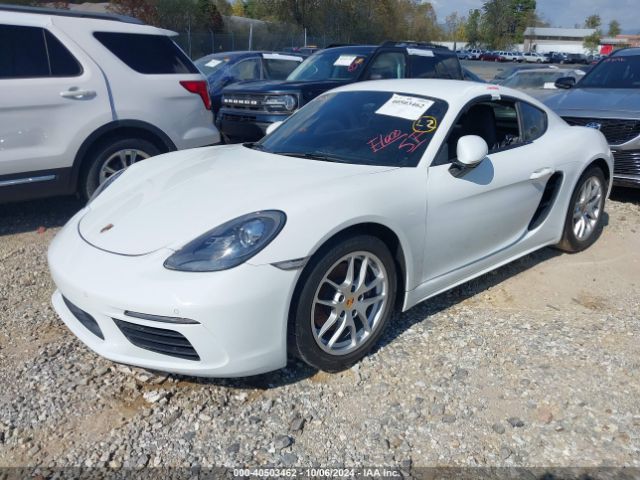 WP0AA2A86JS260135 Porsche 718 Cayman