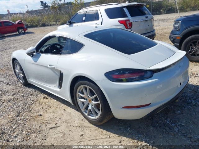 WP0AA2A86JS260135 Porsche 718 Cayman