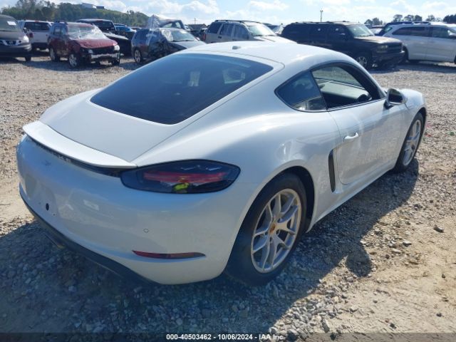 WP0AA2A86JS260135 Porsche 718 Cayman
