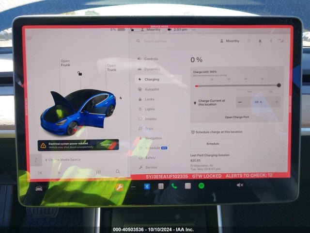 Tesla Model 3 Long Range/mid Range 2018 5YJ3E1EA1JF102335 Image 17