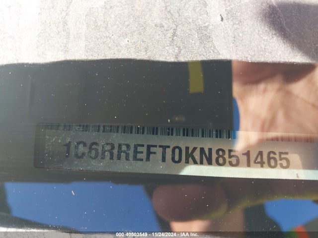 1C6RREFT0KN851465 RAM 1500 Big Horn/lone Star  4x2 5'7 Box