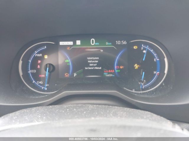 4T3RWRFV9PU109088 Toyota Rav4 Hybrid Xle