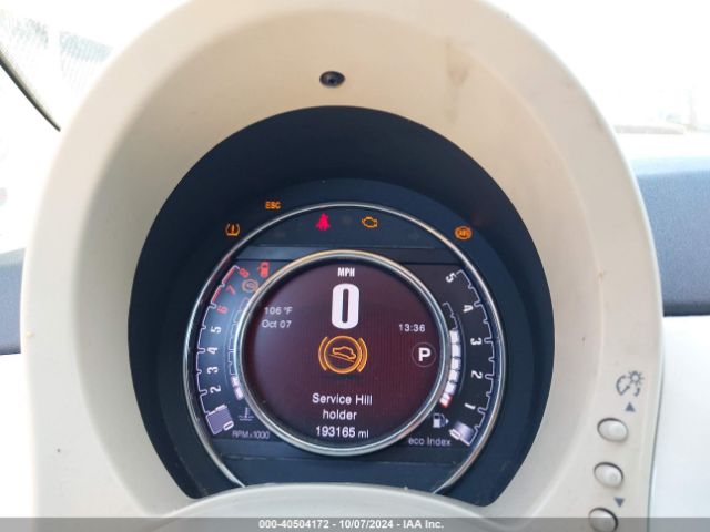 3C3CFFCR2FT598746 Fiat 500 LOUNGE