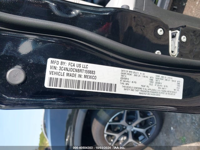 3C4NJDCN8RT159883 Jeep Compass Limited 4x4