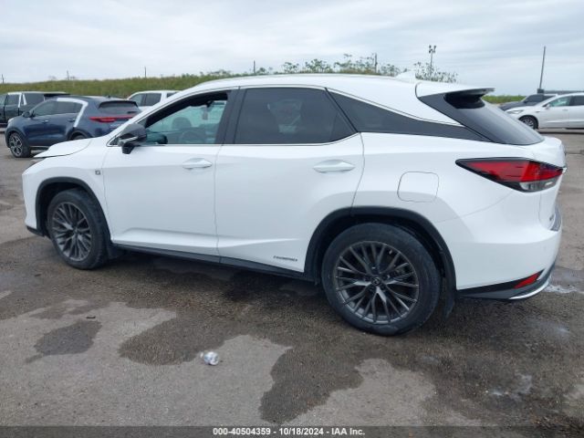 2T2YGMDA3MC062783 Lexus Rx 450h F Sport Handling