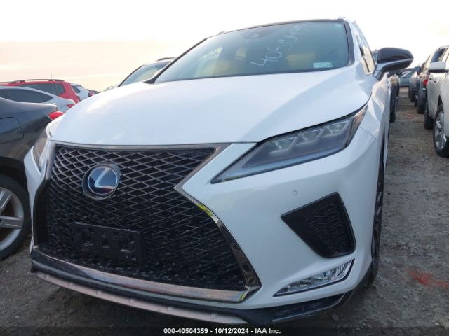 2T2YGMDA3MC062783 Lexus Rx 450h F Sport Handling
