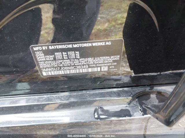 3MW5U7J08N8C38349 BMW 3 Series M340i