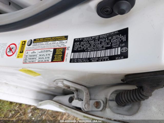 4T1BD1FK1EU108490 Toyota Camry Hybrid Le