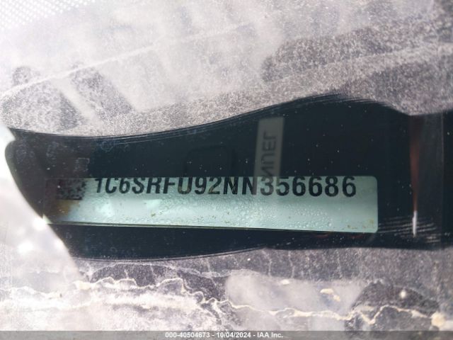 1C6SRFU92NN356686 RAM 1500 Trx