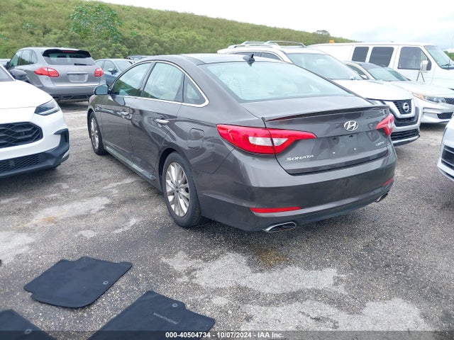 Hyundai Sonata Limited 2015 5NPE34AF1FH258062 Image 3