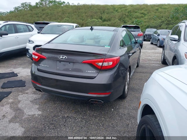 Hyundai Sonata Limited 2015 5NPE34AF1FH258062 Image 4