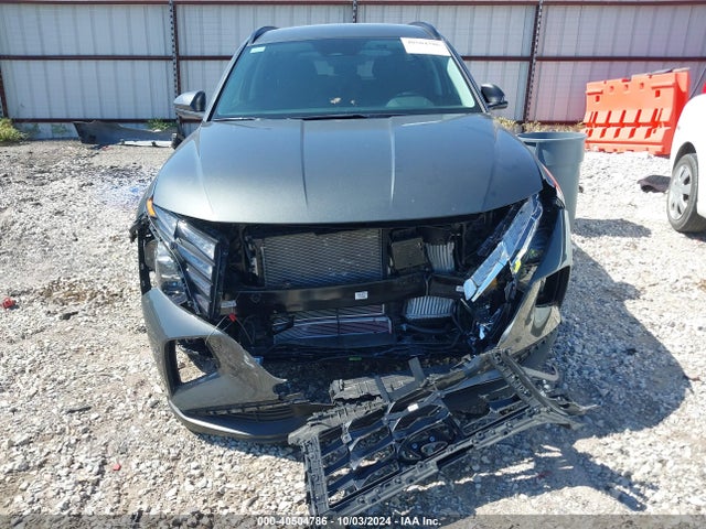 KM8JBCD17RU197852 Hyundai Tucson Hybrid Blue