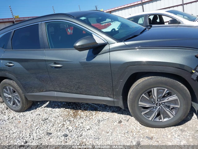 KM8JBCD17RU197852 Hyundai Tucson Hybrid Blue