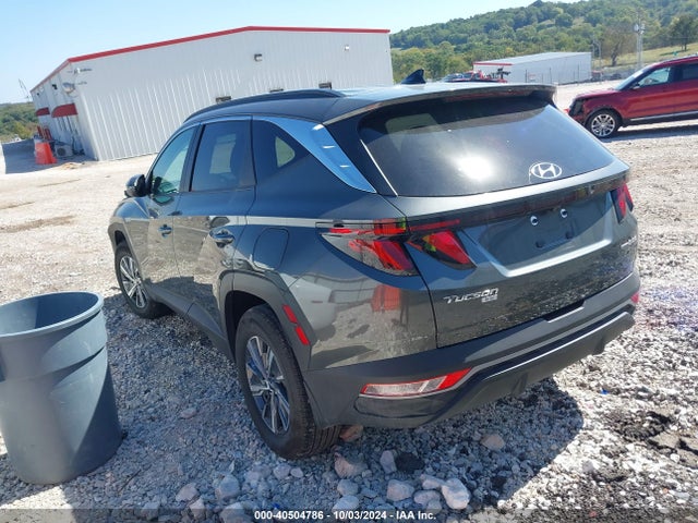 KM8JBCD17RU197852 Hyundai Tucson Hybrid Blue