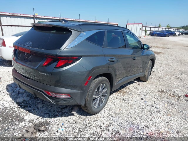 KM8JBCD17RU197852 Hyundai Tucson Hybrid Blue