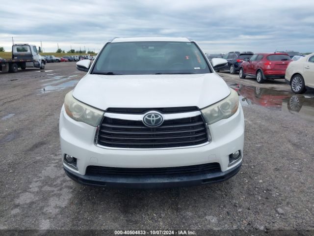 5TDYKRFH0FS095972 Toyota Highlander Limited V6