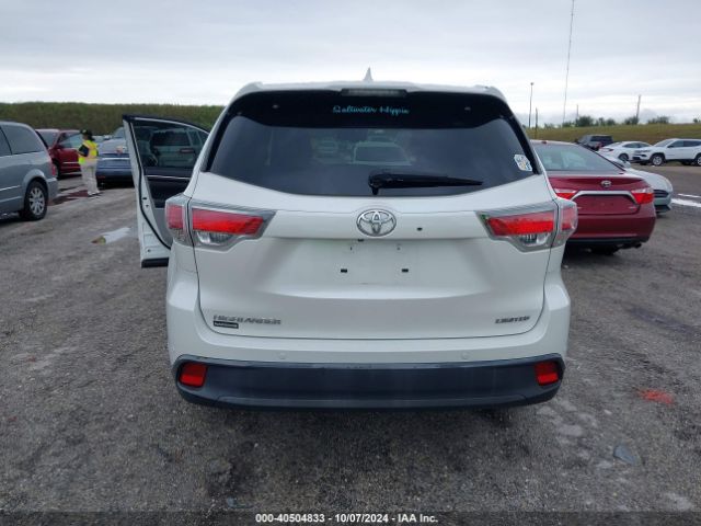 5TDYKRFH0FS095972 Toyota Highlander Limited V6