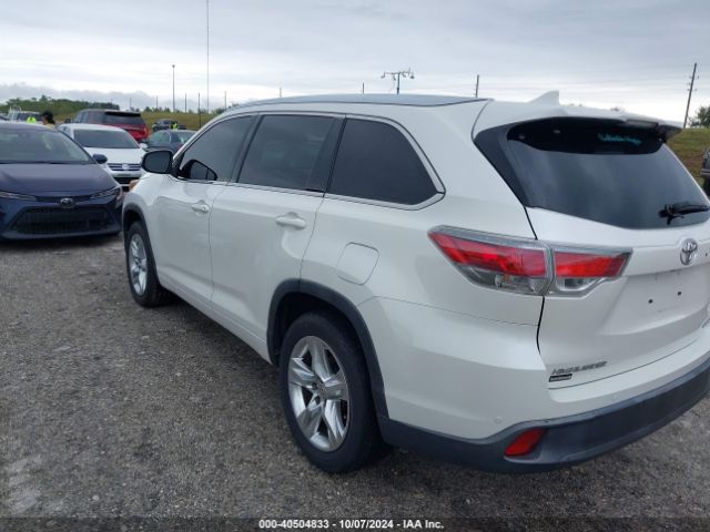 5TDYKRFH0FS095972 Toyota Highlander Limited V6
