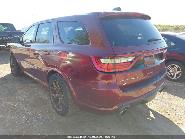 1C4SDJGJ4JC486149 Dodge Durango Srt Awd