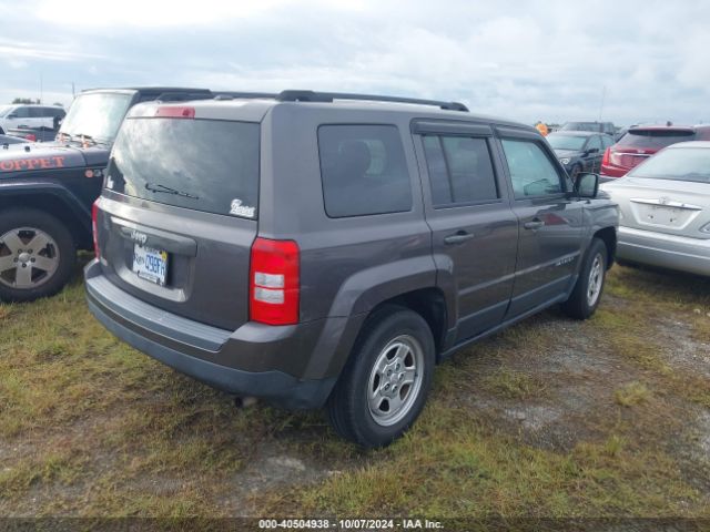 1C4NJPBA9HD149416 Jeep Patriot Sport Fwd