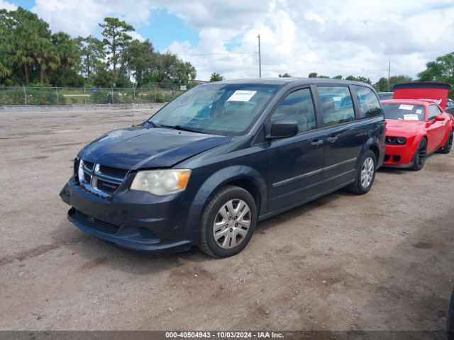 2C4RDGBG1ER473319 Dodge Grand Caravan American Value Pkg