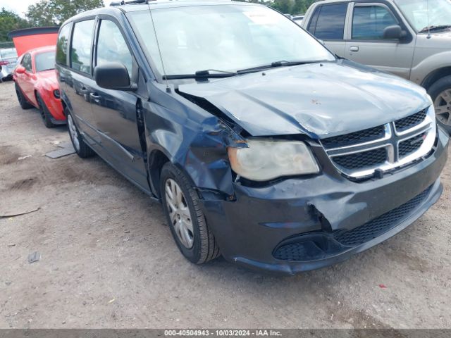2C4RDGBG1ER473319 Dodge Grand Caravan American Value Pkg