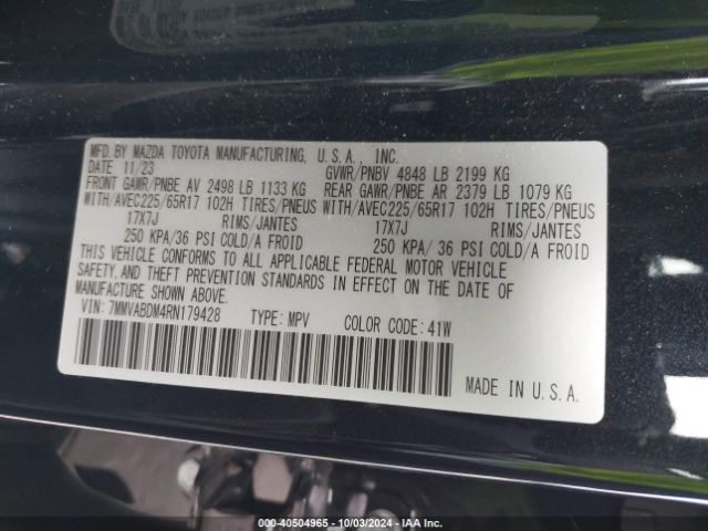 7MMVABDM4RN179428 Mazda Cx-50 2.5 S Premium