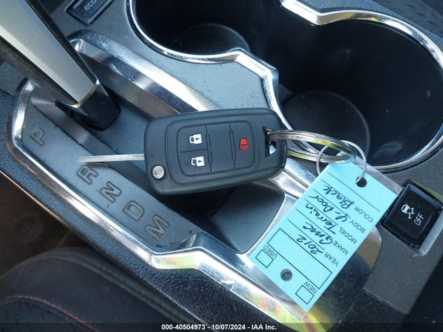 Aukcja sprzedaży 2012 Gmc Terrain Sle-1, vin: 2GKALMEK3C6310964, numer aukcji: 40504973