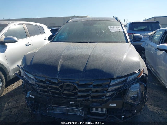 KM8JBCA15NU019761 Hyundai Tucson Hybrid Blue