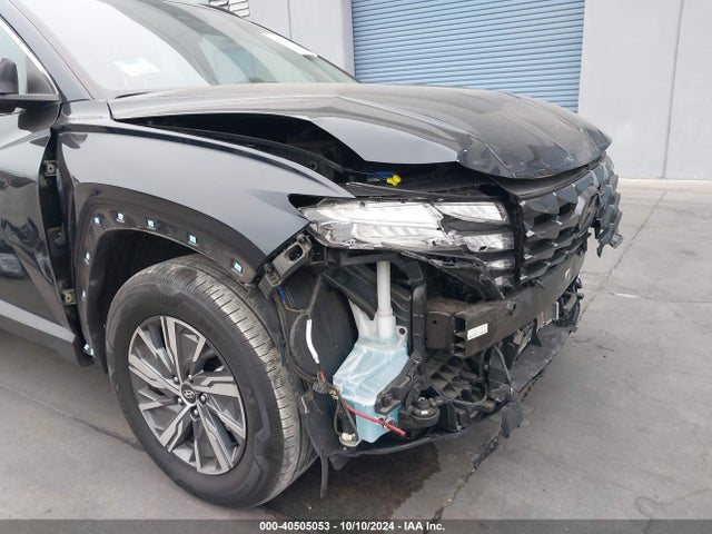 KM8JBCA15NU019761 Hyundai Tucson Hybrid Blue