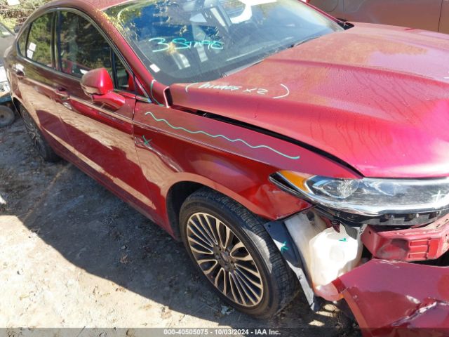 3FA6P0T92HR167283 Ford FUSION SE