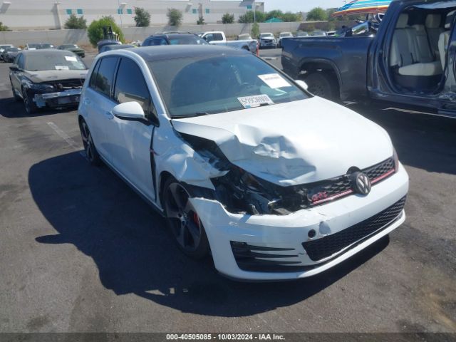 3VW447AU6HM066395 Volkswagen Golf Gti Autobahn 4-door/s 4-door/se 4-door/sport 4-door