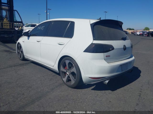 3VW447AU6HM066395 Volkswagen Golf Gti Autobahn 4-door/s 4-door/se 4-door/sport 4-door