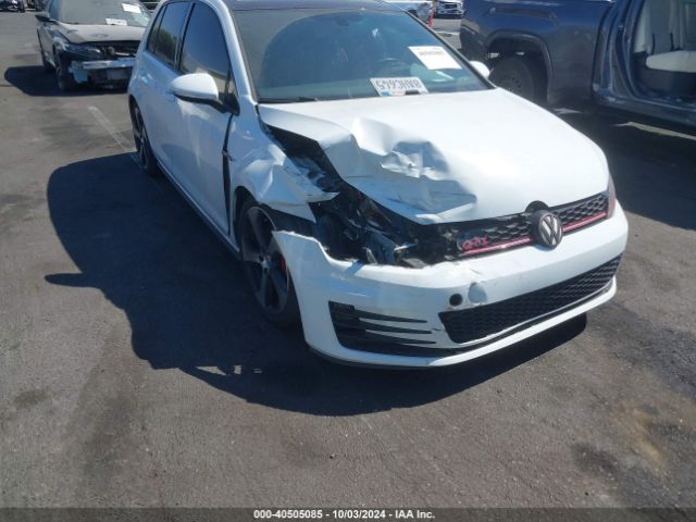 3VW447AU6HM066395 Volkswagen Golf Gti Autobahn 4-door/s 4-door/se 4-door/sport 4-door