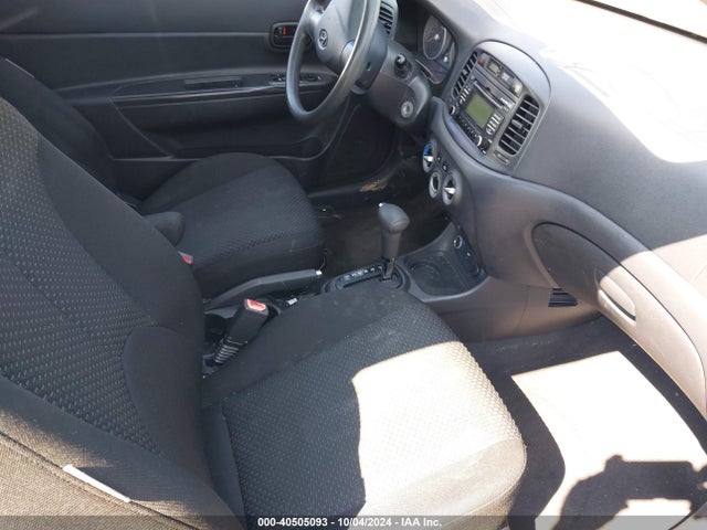 Продажа на аукционе авто 2009 Hyundai Accent Gs, vin: KMHCM36C59U127137, номер лота: 40505093