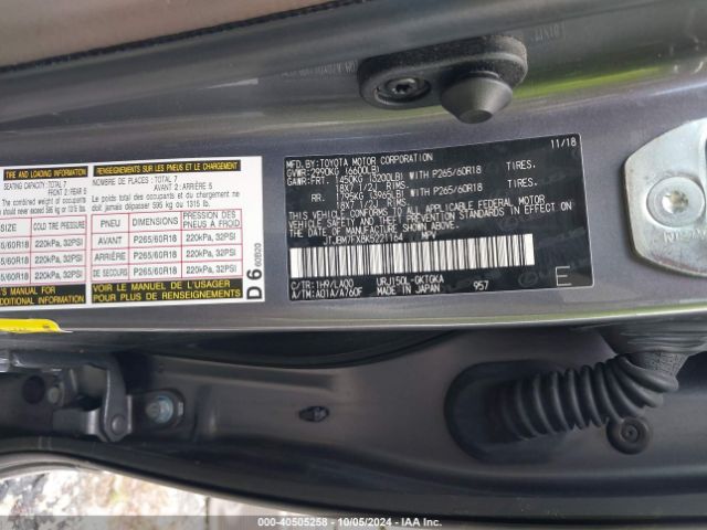 JTJBM7FX8K5221164 Lexus 460 Premium