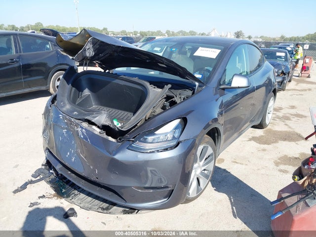 2022 TESLA MODEL Y 7SAYGDEE1NF355703 Photo 1