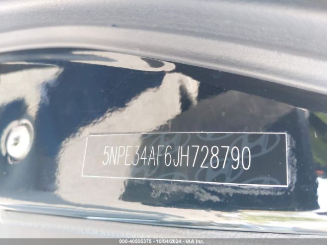 5NPE34AF6JH728790 Hyundai Sonata Sport+