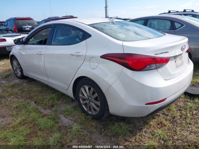 5NPDH4AE8FH587362 Hyundai ELANTRA SE