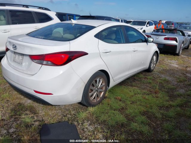 5NPDH4AE8FH587362 Hyundai ELANTRA SE