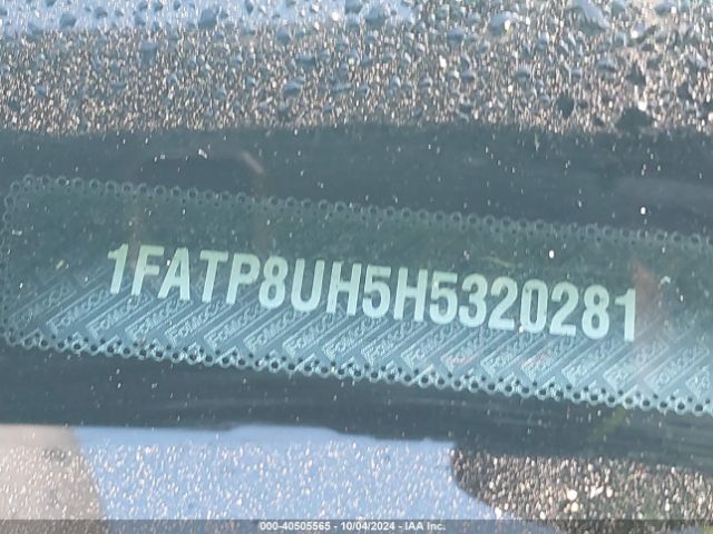 1FATP8UH5H5320281 Ford Mustang Ecoboost Premium