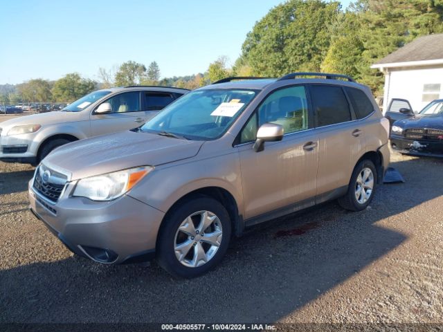 2014 SUBARU FORESTER JF2SJAHC4EH495341 Photo 1