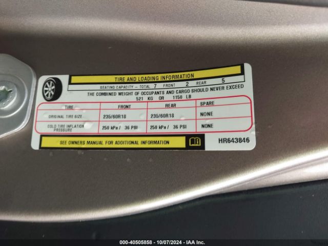 2C4RC1EG9HR643846 Chrysler Pacifica Touring-l Plus