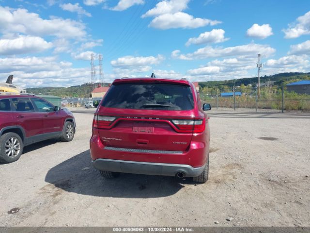 1C4RDJDG7FC114402 Dodge DURANGO LIMITED