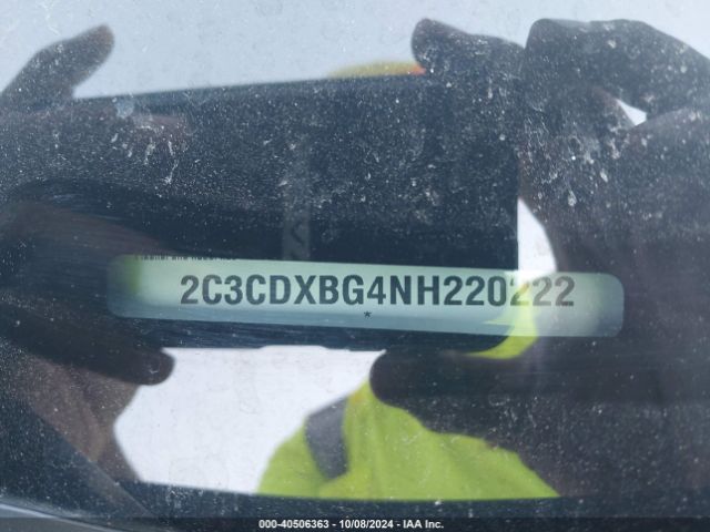 2C3CDXBG4NH220222 Dodge Charger Sxt Rwd