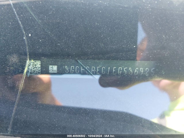 3GCPCREC1EG536925 Chevrolet Silverado 1500 1lt