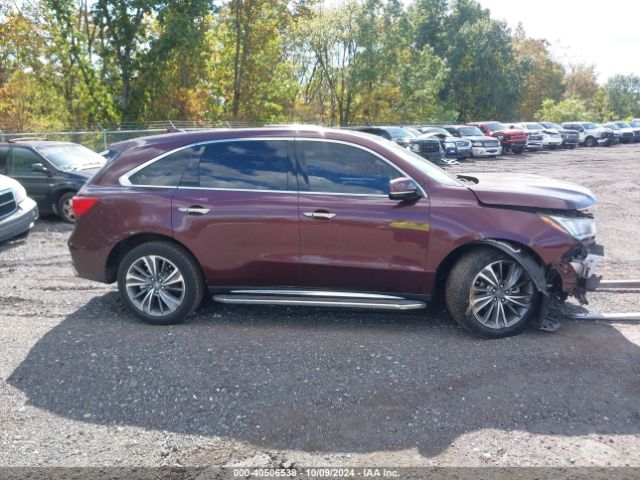 5FRYD4H50HB011378 Acura Mdx Technology Package
