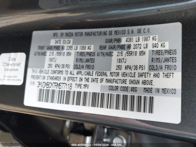3MVDMBCM7RM677118 Mazda Cx-30 2.5 S Preferred Package